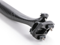 BIKE AHEAD COMPOSITES Sattelstütze THE Setback Carbon 31,6 mm 3K-Optik 400 mm