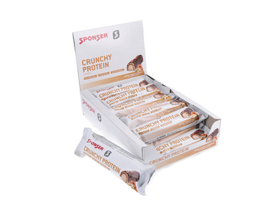 SPONSER Proteinbar Crunchy Protein Peanut-Caramel | 12 Bars Box