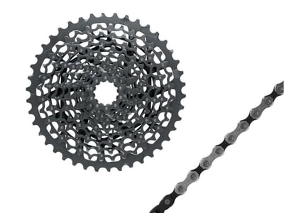 WEAR SET 11-speed SRAM X1 Cassette XG-1175 10-42 Teeth +...