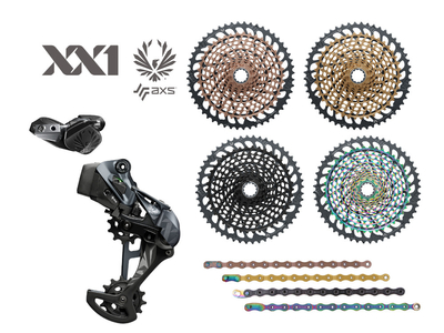 SRAM XX1 Eagle AXS Upgrade Kit 1x12 | 52 Zähne rainbow