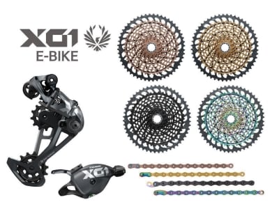 SRAM X01-E Eagle Upgrade Kit 1x12 für E-Bike | 52 Zähne | Single Click Trigger copper (Kupfer)