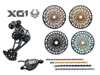 SRAM X01 Eagle Upgrade Kit 1x12 | 52 Zähne schwarz