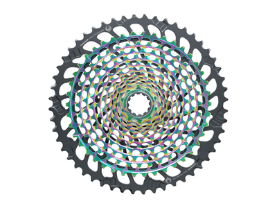 WEAR SET 12-speed SRAM XX1 Eagle rainbow Cassette X-Dome...