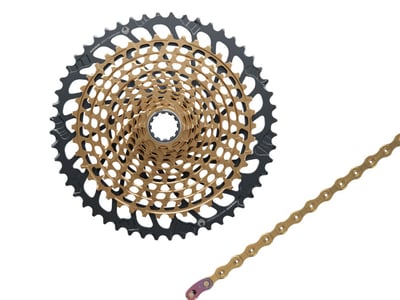 VERSCHLEISS SET 12-fach SRAM XX1 Eagle gold Kassette...
