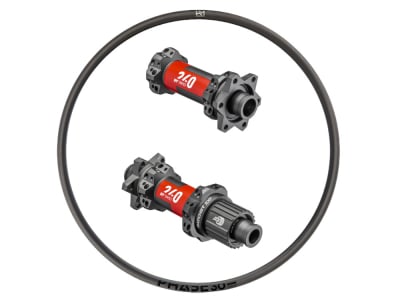 R2BIKE Wheelset 29" XC | DT Swiss 240 MTB Straightpull 6-Hole Hubs | Newmen Carbon Rims