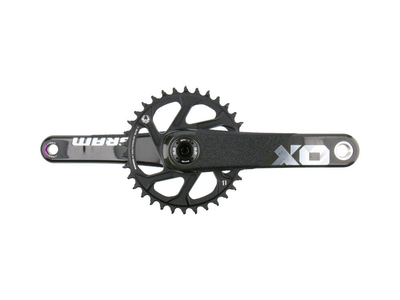 SRAM X01 DH DUB83 Crank red | X-SYNC 2 Direct Mount Chainring 34 teeth black | 170 mm
