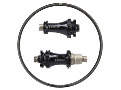 R2BIKE Laufradsatz 29" XC | Extralite MTB Straightpull 6-Loch Naben | Newmen Carbon Felgen