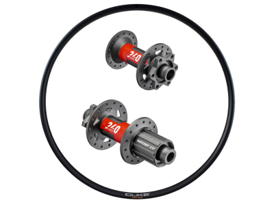 R2BIKE Wheelset 29" XC DC | DT Swiss 240 MTB 6-Hole Hubs | Duke Aluminum Rims