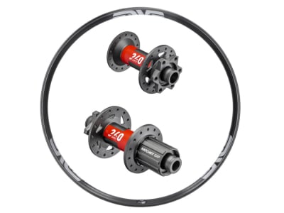 R2BIKE Wheelset 29" TR | DT Swiss 240 MTB 6-Loch Hubs | ENVE Carbon Rims