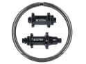 R2BIKE Wheelset 28" Disc RR | Carbon-Ti Road Straightpull Center Lock Hubs | Duke Carbon Rims