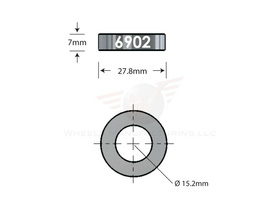 WHEELS MFG Over Axle Adapter | 6902