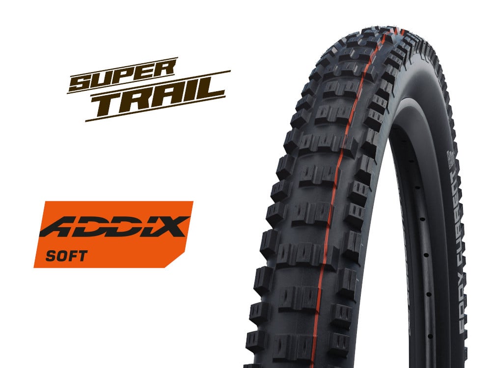 SCHWALBE Tire Eddy Current 27,5 x 2,80 Front Super Trail ADDIX Soft EV