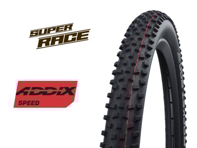 SCHWALBE Tire Rocket Ron 24 x 2,35 Super Race ADDIX Speed...
