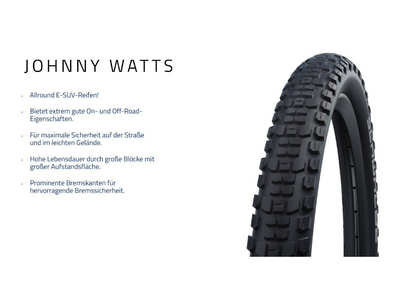 SCHWALBE Tire Johnny Watts 27,5 x 2,80 ADDIX Performance 