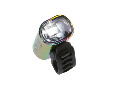 LEZYNE Battery Front Light Hecto Drive 40 | StVZO | neo metallic