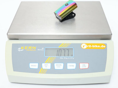 LEZYNE Battery Front Light Hecto Drive 40 | StVZO | neo metallic