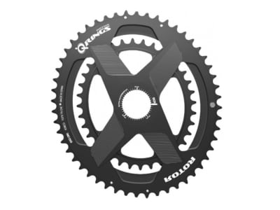 ROTOR Powermeter Set | PowerPack Road 2INpower Kurbel 2-fach | Direct Mount Oval 170 mm 52-36 Zhne