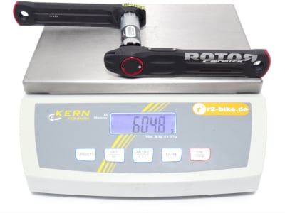 ROTOR Powermeter Set | PowerPack Road 2INpower Kurbel 2-fach | Direct Mount Oval 170 mm 52-36 Zhne