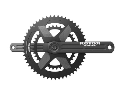 ROTOR Powermeter Set | PowerPack Road INpower Cranks 2-speed | Direct Mount Round