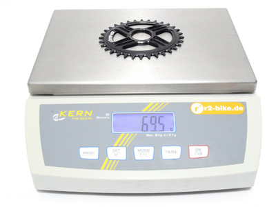 ROTOR Powermeter Set | PowerPack MTB 2INpower 1-fach Q-Ring | Oval 175 mm 36 Zähne