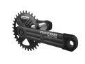 ROTOR Powermeter Set | PowerPack MTB INpower 1-speed NoQ-Ring | Round 170 mm 36 Teeth