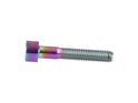 Titanium Screw M6x35 cylindrical oil slick