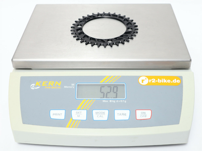 ROTOR Powermeter Set | PowerPack MTB INSpider | Kapic Carbon Cranks 1-speed NoQ-Ring | Round