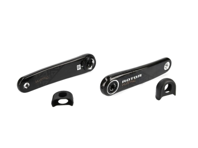 ROTOR Powermeter Set | PowerPack MTB INSpider | Kapic Carbon Kurbel 1-fach Q-Ring | Oval