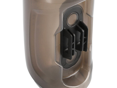 FIDLOCK Trinkflasche TWIST replacement bottle ohne Magnete | 450 ml transparent schwarz
