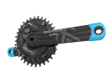 ROTOR Powermeter Set | PowerPack MTB INSpider | Kapic Aluminum Cranks 1-speed Q-Ring | Oval