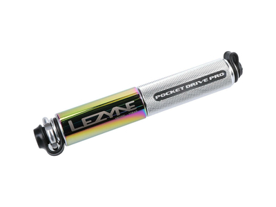 LEZYNE Minipump Pocket Drive Pro | neo metallic silver-metallic