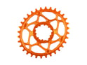 ABSOLUTE BLACK Kettenblatt Direct Mount oval BOOST 148 | 1-fach narrow wide SRAM Kurbel | orange