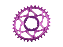 ABSOLUTE BLACK Chainring Direct Mount oval BOOST 148 | 1-speed narrow wide SRAM Crank | purple 30 Teeth