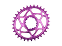ABSOLUTE BLACK Chainring Direct Mount oval BOOST 148 | 1-speed narrow wide SRAM Crank | purple 36 Teeth