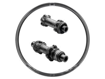 R2BIKE Laufradsatz 28" Disc GRV | DT Swiss 180 Road Straightpull Center Lock Naben | Duke Gravel Carbon Felgen