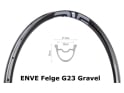 R2BIKE Laufradsatz 28" Disc GRV | Chris King Road Center Lock Naben | ENVE Gravel Carbon Felgen