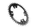 GARBARUK Chainring Melon oval 1-speed narrow-wide BCD 107 mm SRAM AXS 38 Teeth black