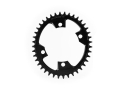 GARBARUK Kettenblatt Melon oval 1-fach narrow-wide LK 107 mm SRAM AXS 40 Zähne blau