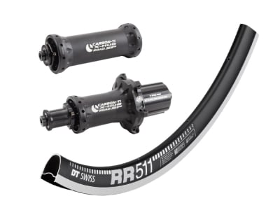R2BIKE Laufradsatz 28" RR | Carbon-Ti Road Straightpull Naben | DT Swiss Aluminium Felgen
