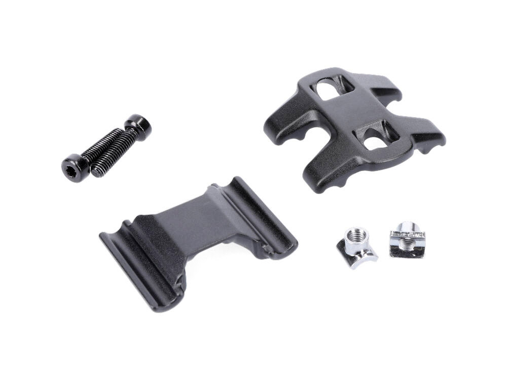Includes Upper/Lower Clamp Plates, Clamp Nuts and Bolts 116815006010 by Rock Shox Rock Shox Post Clamp Kit Reverb 