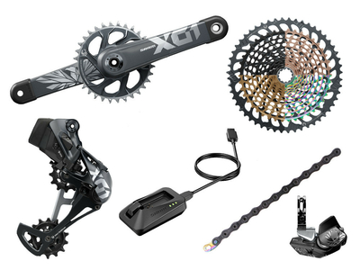 SRAM X01 Eagle DUB AXS MTB Group 1x12 | 52 teeth black 170 mm without Bottom Bracket