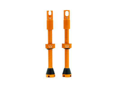 PEATY´S x Chris King Tubeless Valve Set (MK2) matte mango