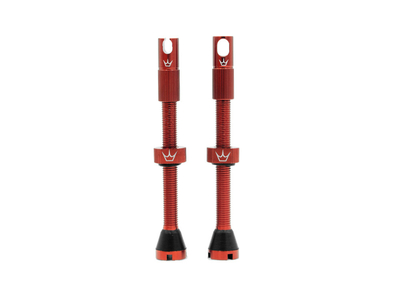 PEATY´S x Chris King Tubeless Valve Set (MK2) red