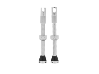 PEATYS x Chris King Tubeless Ventil Set (MK2) silver 60 mm
