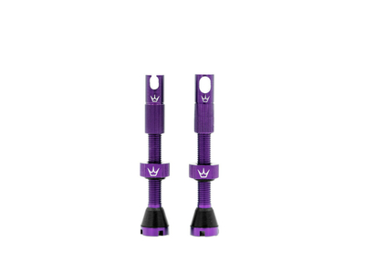PEATY´S x Chris King Tubeless Ventil Set (MK2) violet