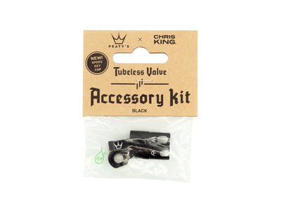 PEATYS x Chris King (MK2) Tubeless Valves Accessory Kit matte punch