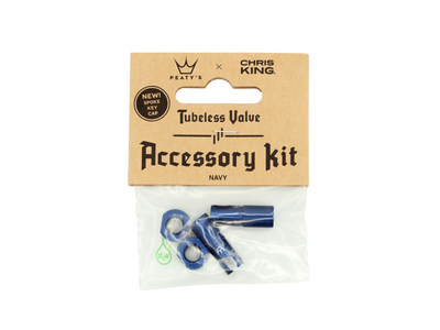 PEATYS x Chris King (MK2) Tubeless Valves Accessory Kit violet