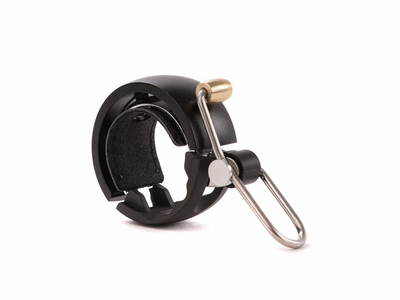 KNOG Oi Luxe Klingel Small | 22.2 mm schwarz/rot