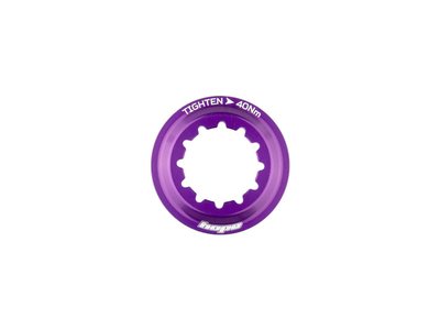 HOPE Center Lock Ring für Schnellspanner und 12/15 mm Steckachsen | purple
