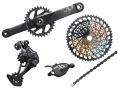 SRAM XX1 Eagle DUB MTB Gruppe 1x12 | 52 Zähne schwarz 170 mm ohne Innenlager